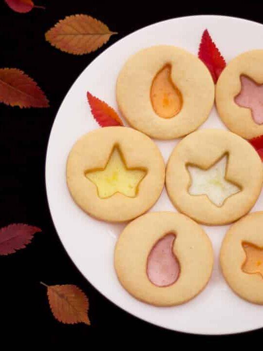 Stained Glass Cookies | Beautiful | Candy | Fall | Easy | Christmas
