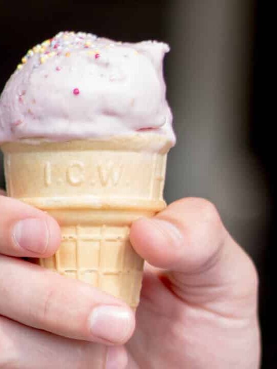 Strawberry Ice Cream | No Churn | 3 Ingredient | No Fuss | Easy