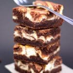 Easy Dessert Recipes | Brownie Recipes | Cheesecake Swirl Brownies