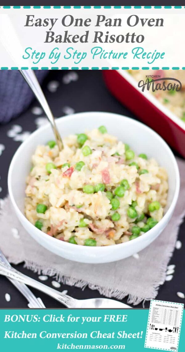 Easy One Pot Oven Baked Risotto Kitchen Mason