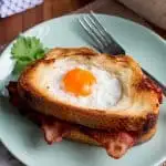 Easy Breakfast Recipes | Egg In A Hole Recipe | Easy Bacon Recipes