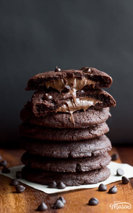 Easy Chocolate Cookies Recipe | Easy Cookie Recipes | Easy Nutella Recipes
