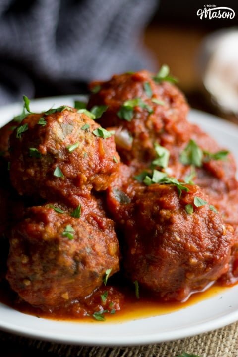 Slow Cooker Meatballs Recipe | Step by Step Picture Recipe - Kitchen