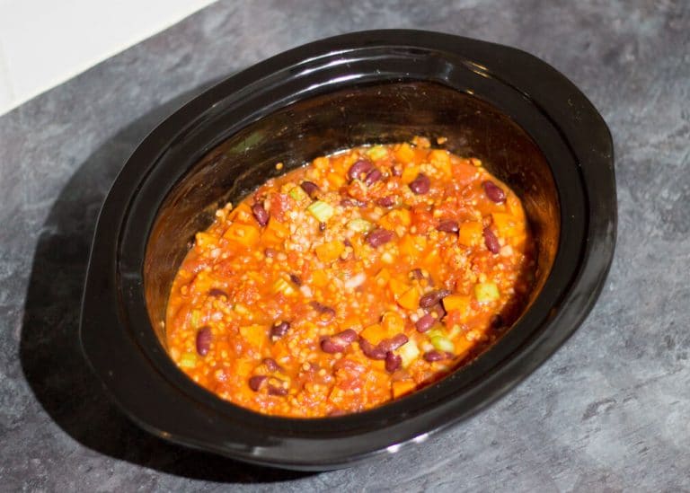 Easy Slow Cooker Vegetarian Chilli Recipe Kitchen Mason