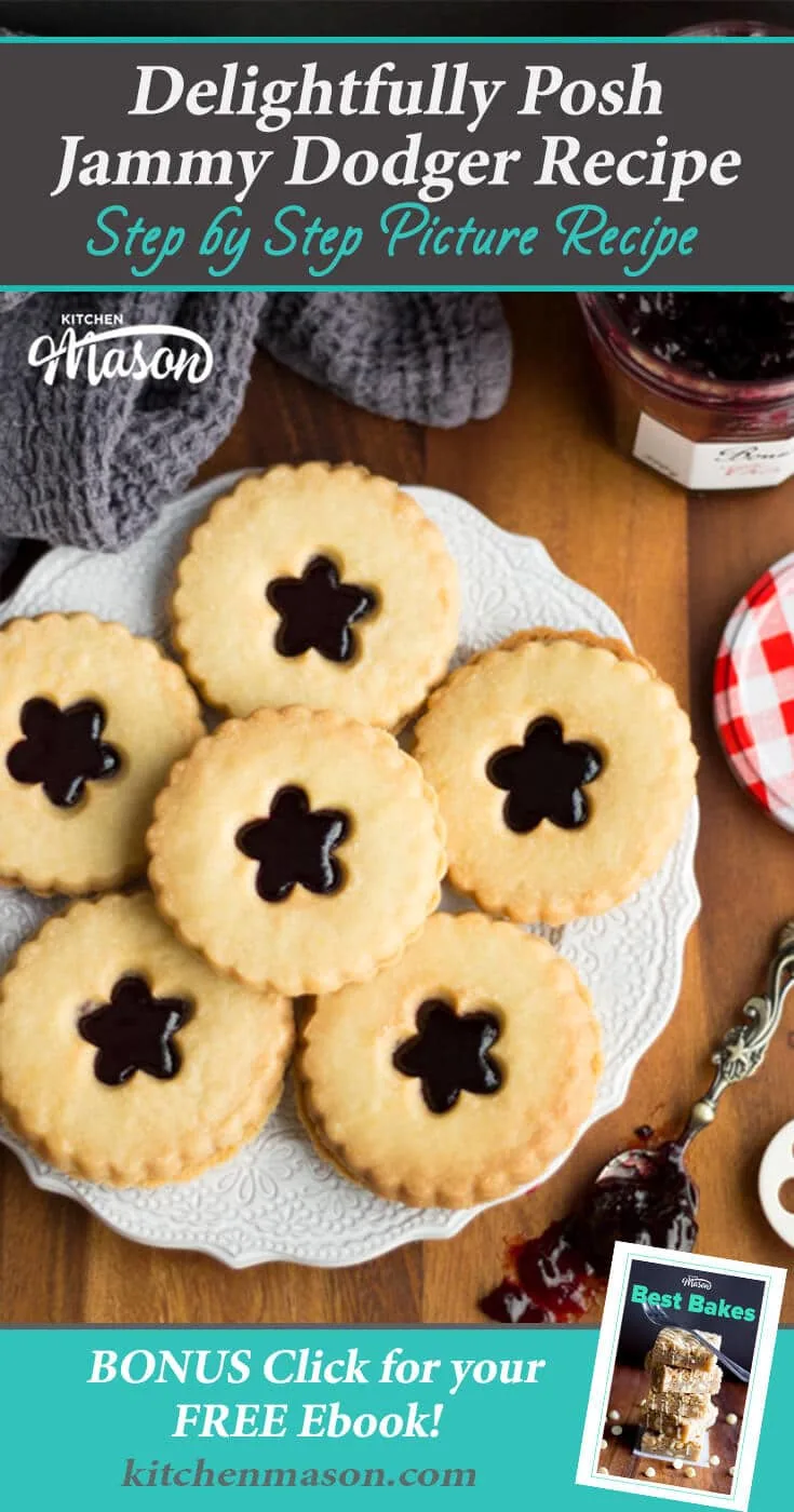 Jammy Dodger Recipe | Easy Cookie Recipes | Favourite Biscuit Recipes