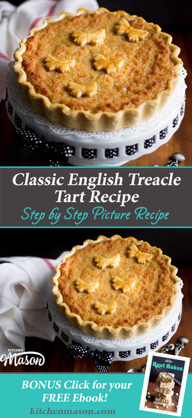 Classic Treacle Tart Recipe | Easy Treacle Tart Recipe | Old School Recipe