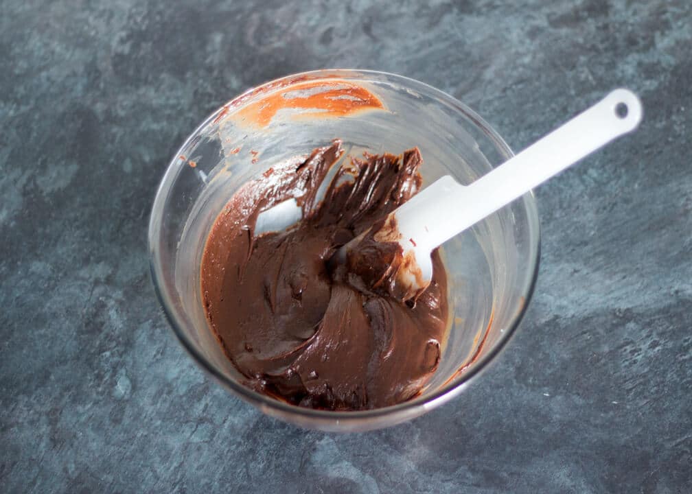 Chocolate Fudge Mixture in a Bowl