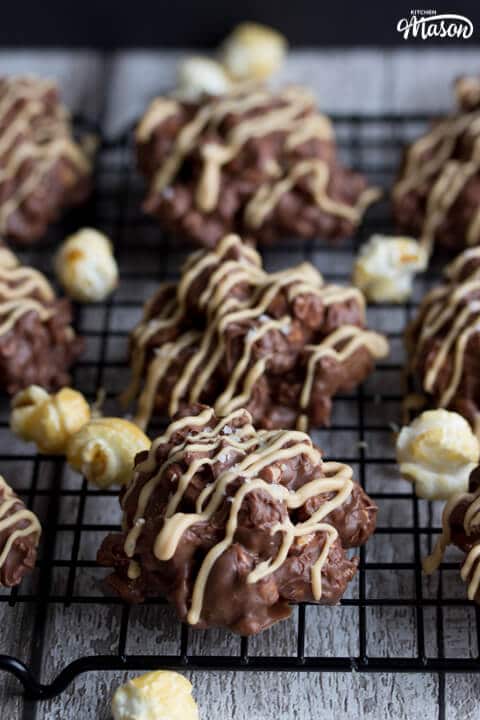 Sensational Salted Caramel No Bake Cookies Step By Step Image Recipekitchenmason Easy Step By