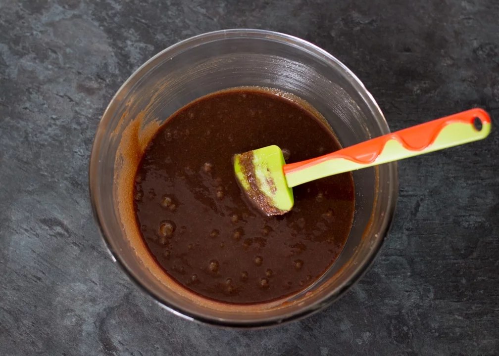 Brookie Recipe - Brownie mix in a bowl