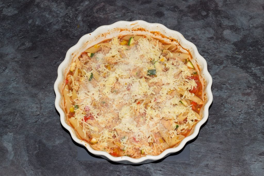 Easy One Pot Vegetable Pasta Bake | Kitchen Mason