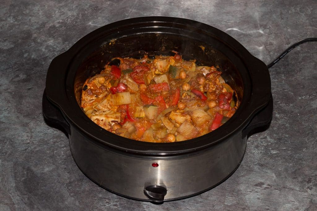 CRAZY Easy Slow Cooker Vegetable Curry Kitchen Mason