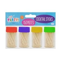 600 x Wooden Cocktail Sticks / Toothpicks / Tooth Picks