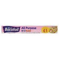 Bacofoil All Purpose Cling Film, Seals in freshness, Grip and Seal, 30cm x 25m