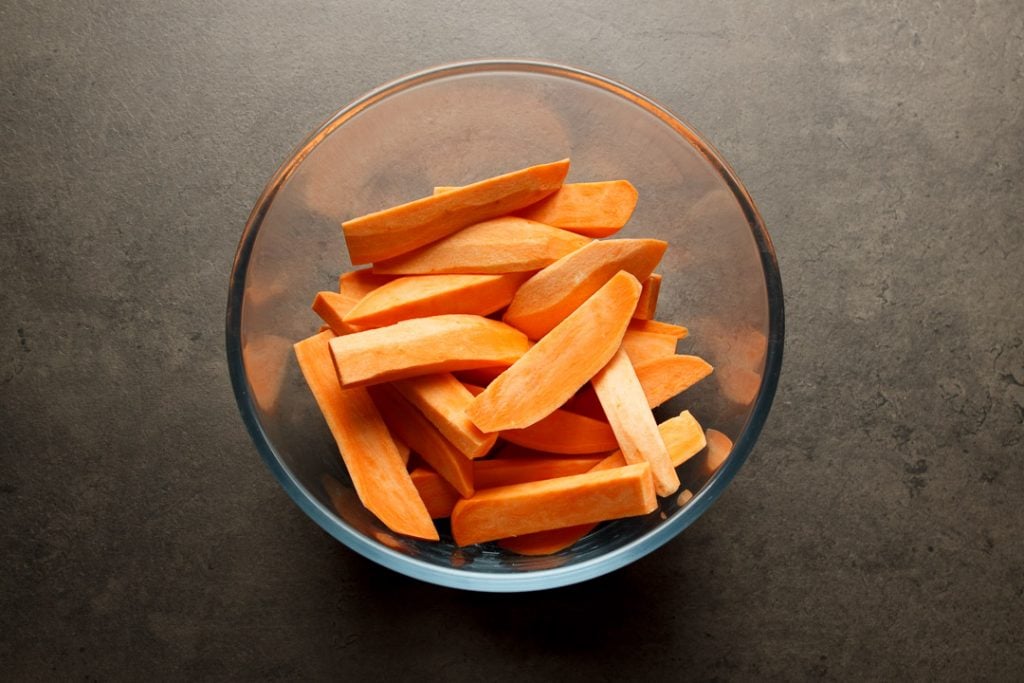 Easy Sweet Potato Wedges Recipe Kitchen Mason