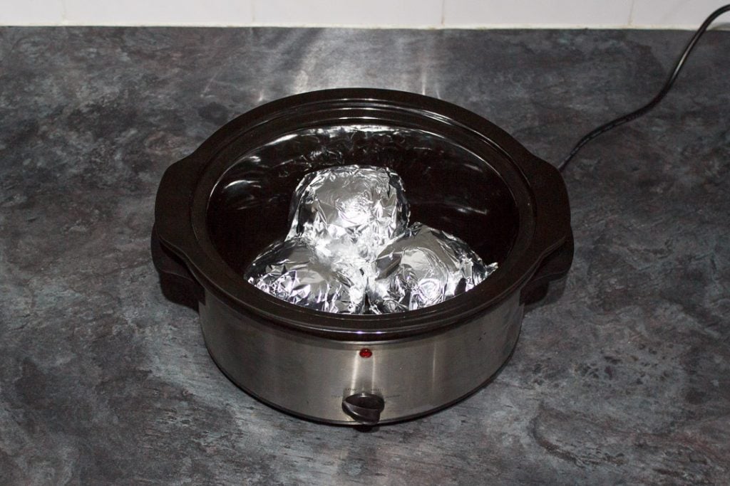 Easy Slow Cooker Jacket Potatoes Kitchen Mason
