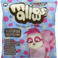 Vegan Mini Pink and White Vanilla Mallows 75 g