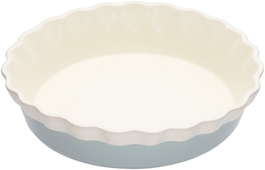KitchenCraft Classic Collection 26cm Round Ceramic Pie Dish