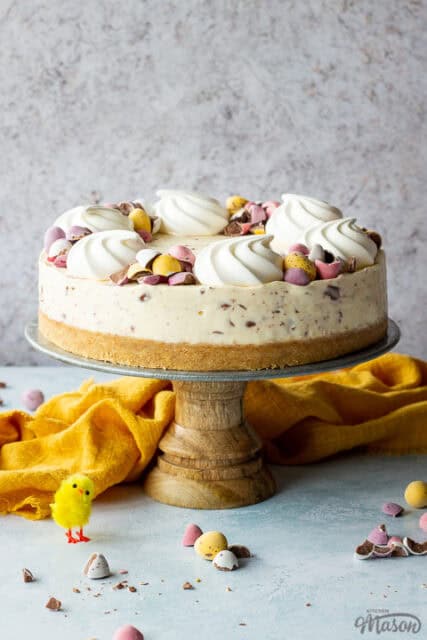 Luxurious Easy No Bake Mini Egg Cheesecake Recipe