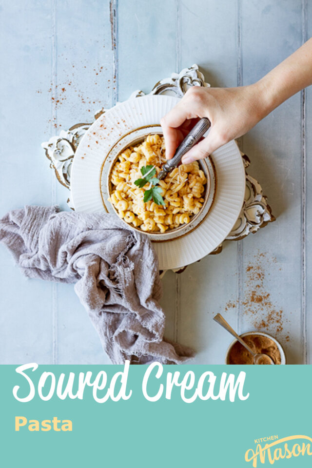 Quick Soured Cream Pasta Kitchen Mason