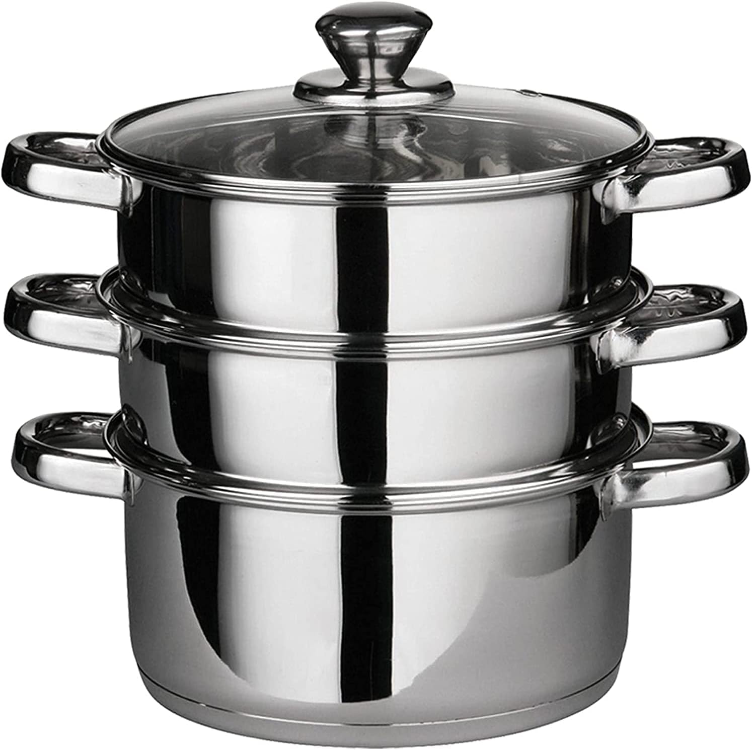 22cm 3 Tier Stainless Steal Steamer