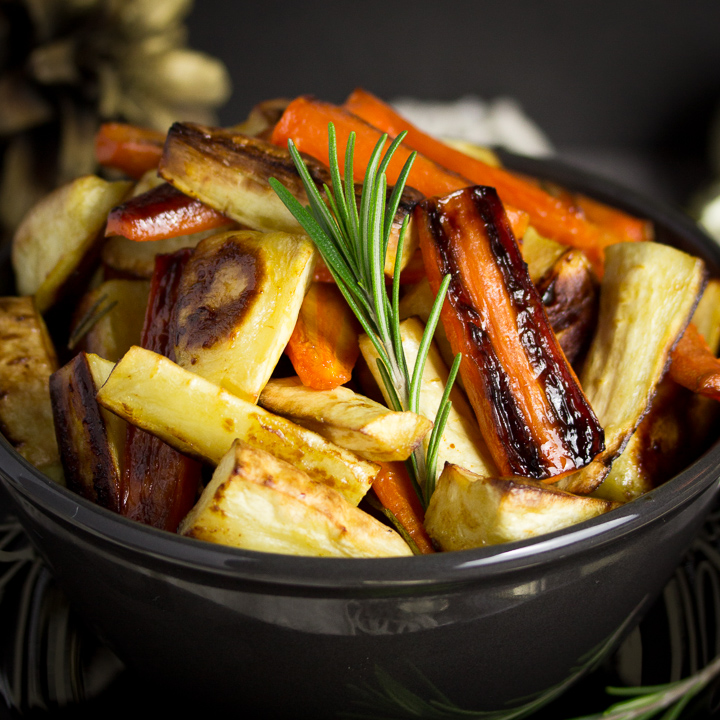 Honey Roast Parsnips and Carrots Recipe