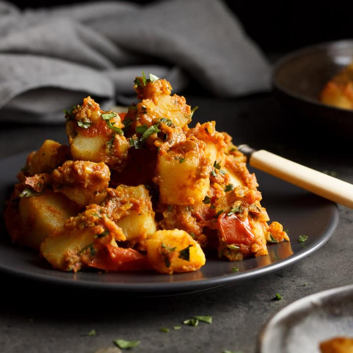 ★★★★★ (4.6)&nbsp;25 mins Easy Bombay Aloo Recipe